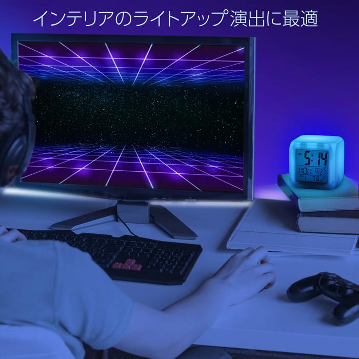 カラーチェンジクロック1