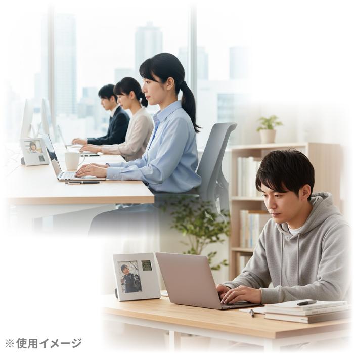 2WAYフォトフレームクロック3