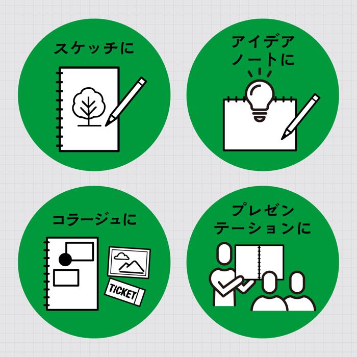 ATクロッキー40　グリーン5