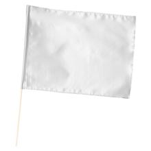 サテン特大旗　φ12mm　シルバー