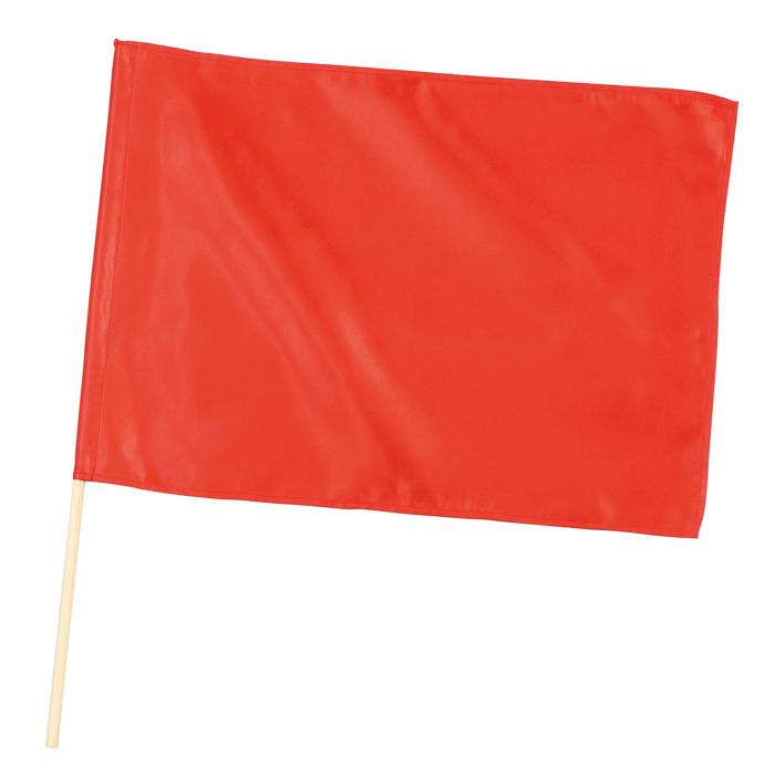 サテン中旗　φ12mm　メタリックレッド0