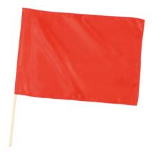 サテン中旗　φ12mm　メタリックレッド