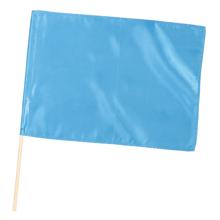 サテン中旗　φ12mm　メタリックブルー