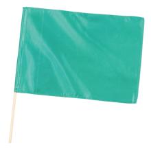 サテン中旗　φ12mm　メタリックグリーン