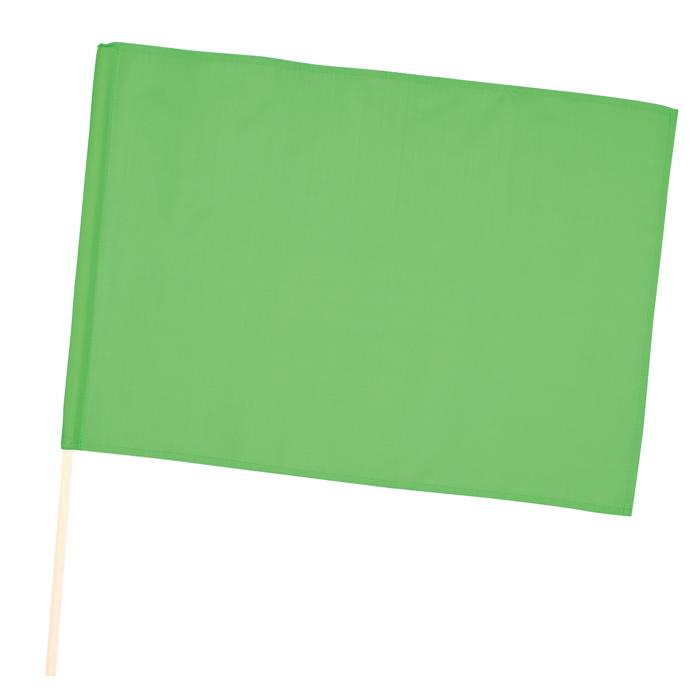 中旗　φ12mm　蛍光グリーン0