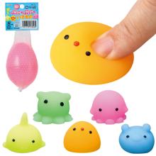 変なぷにゅぷにゅいきもの　2個組　ガム付