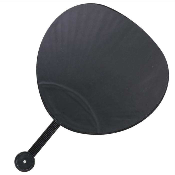 応援カラーうちわ黒0