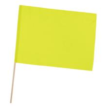 大旗　丸棒φ12mm　蛍光イエロー