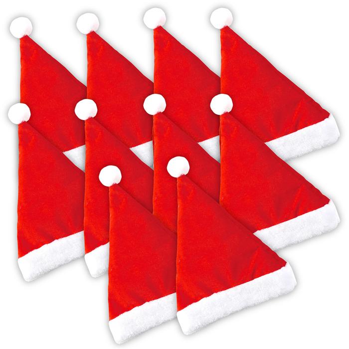 クリスマス　サンタボウシ　オトナヨウ10マイグミ0