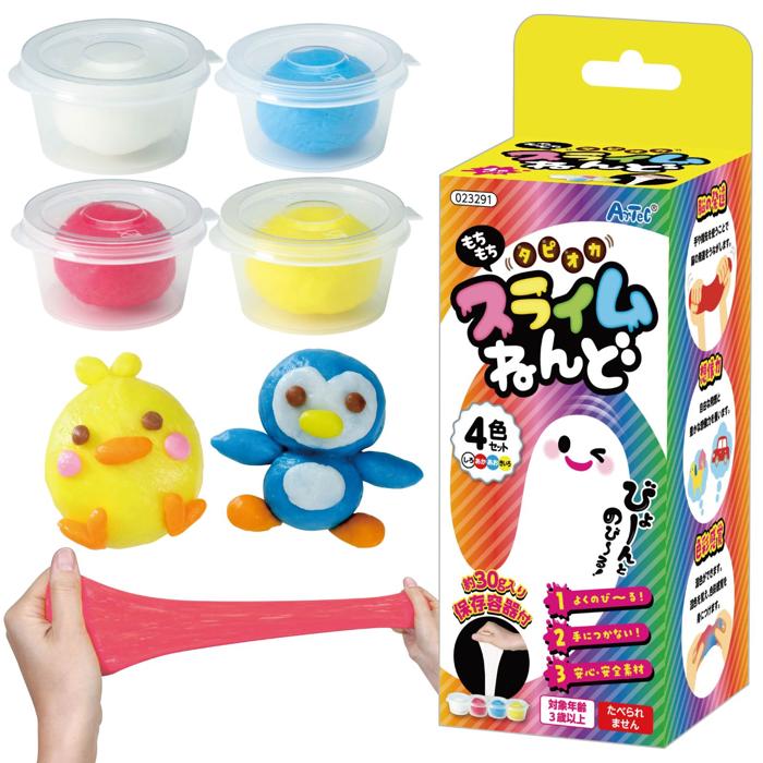 タピオカスライムねんど　4個セット0