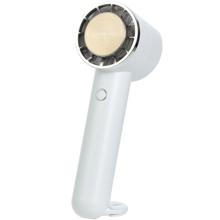 冷却プレ−ト付　ハンディファン　リング付　ホワイト