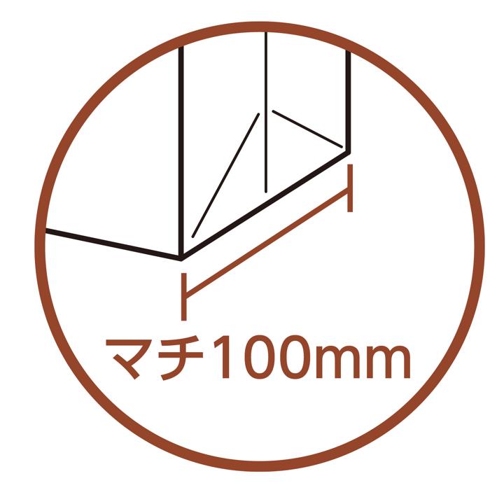 エコバッグ　A4　横　マチ付2