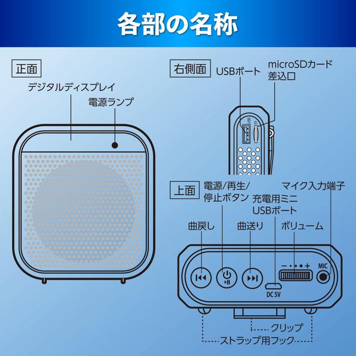 ハンズフリー小型拡声器4