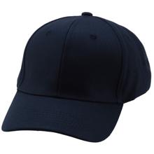 コットンツイルキャップ　ネイビー