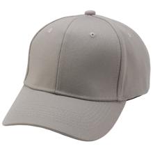 コットンツイルキャップ　グレー