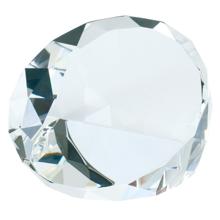 ペーパーウェイト　ダイヤカットアーチ