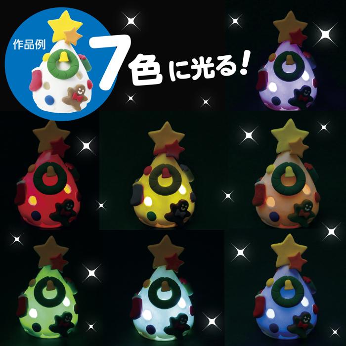 ねんどでつくるクリスマスツリーランタン6