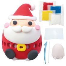 4色ねんどでつくるクリスマスランタン