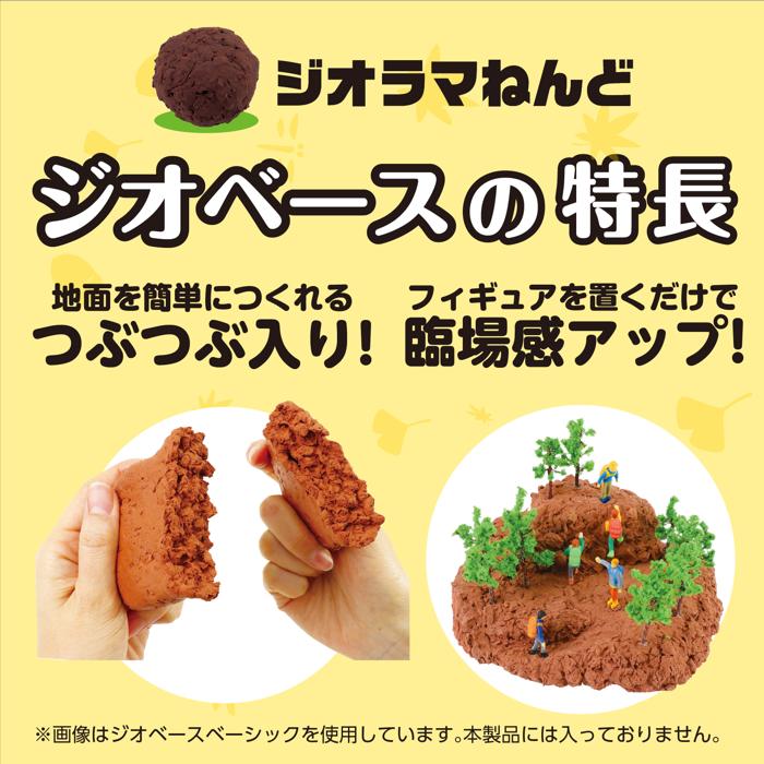 ジオベース　エントリーキューブ　はじめてのジオラマ風景　秋の風景2