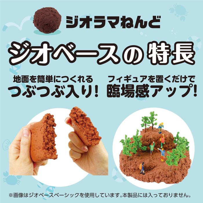 ジオベース　エントリーキューブ　はじめてのジオラマ風景　浜辺の風景2