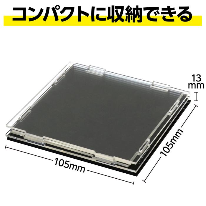 ディスプレイボックス組立式　100×100×100mm7