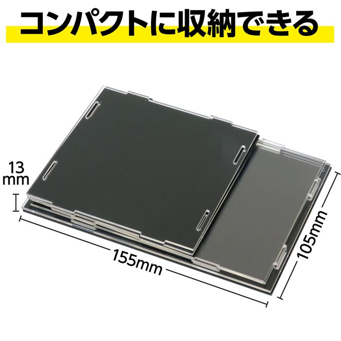 ディスプレイボックス組立式　100×150×100mm8