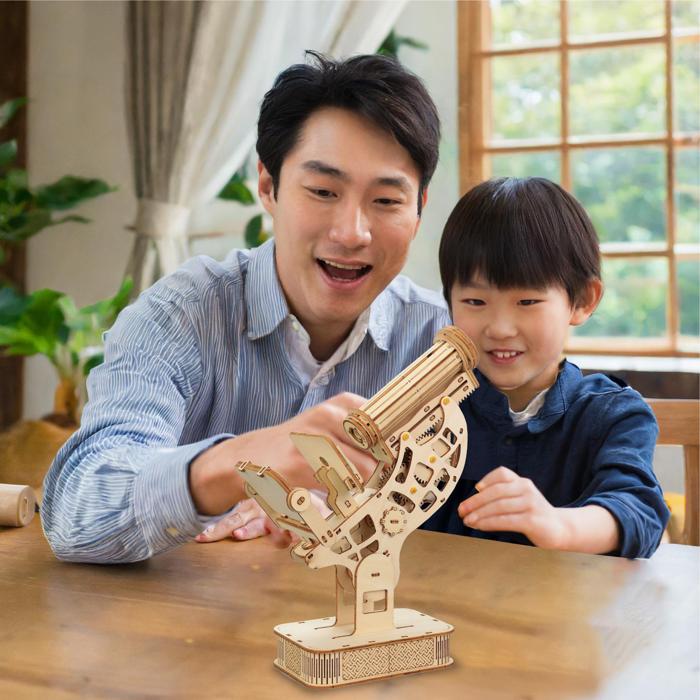 木製顕微鏡クラフトキット4