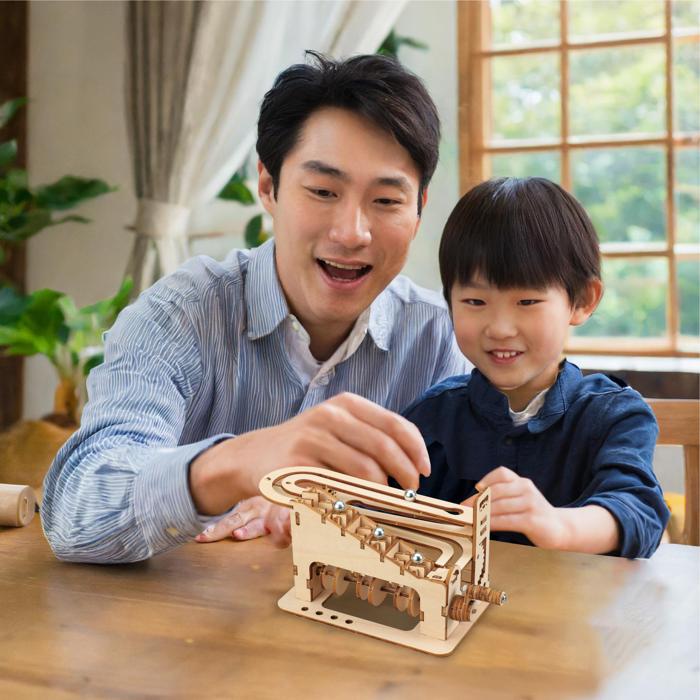 木製エスカレーター式コースタークラフトキット4