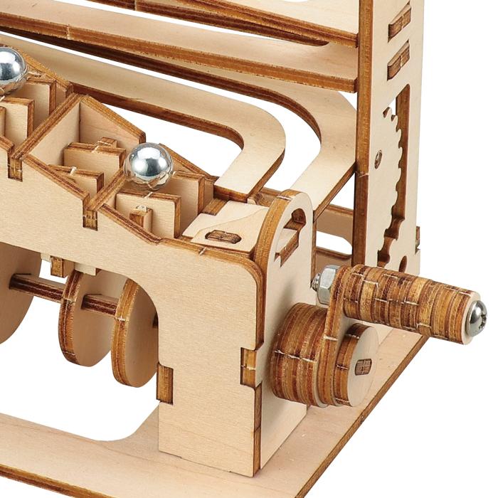 木製エスカレーター式コースタークラフトキット8