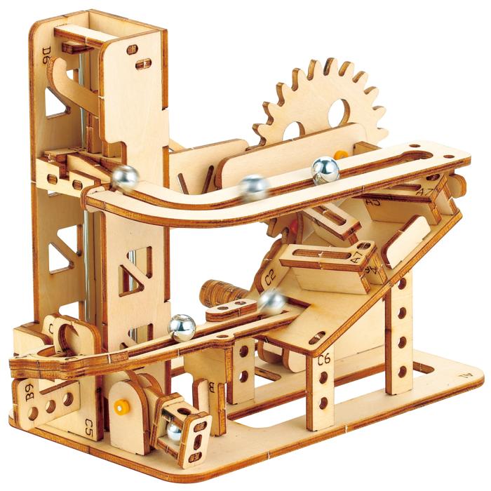 木製エレベーター式コースタークラフトキット0