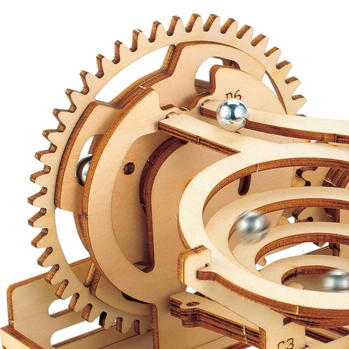 木製スパイラルコースタークラフトキット8