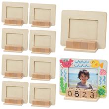 木製万年カレンダーフォトフレーム　10個セット