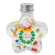 クリスマススノーボトル