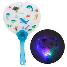 光る！海のなかまうちわ