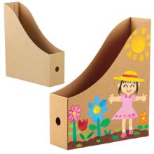 お絵描き　ファイルボックス　段ボール