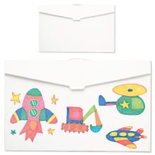 お絵描き　収納ケース　コンパクト