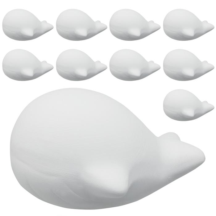 おえかき陶器　うみのいきもの　クジラ　10個セット0