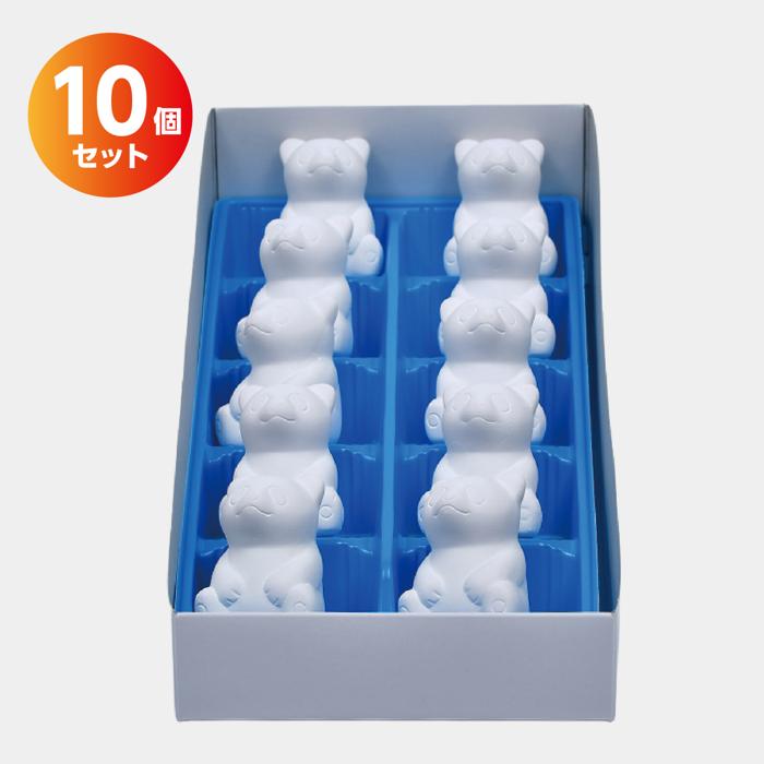 おえかき陶器　どうぶつ　パンダ　10個セット6