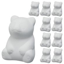 おえかき陶器　どうぶつ　パンダ　10個セット