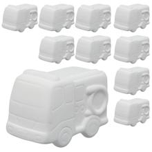 おえかき陶器　のりもの　消防車　10個セット