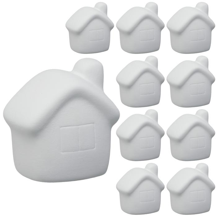 おえかき陶器　おうち　10個セット0