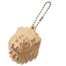 木製キーホルダー組立キット　ライオン