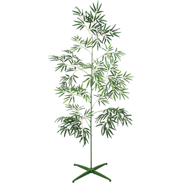 七夕用特大笹　2m　スタンド付0