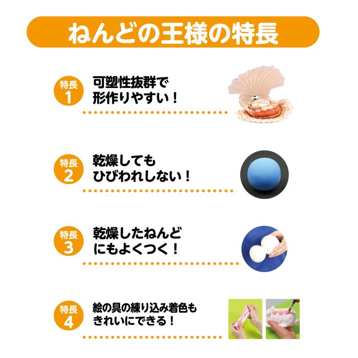 ねんどの王様　2個セット4