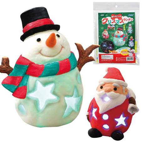 071429　ねんどでつくるクリスマスランタンの商品紹介