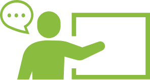 プレゼンテーションのアイコン